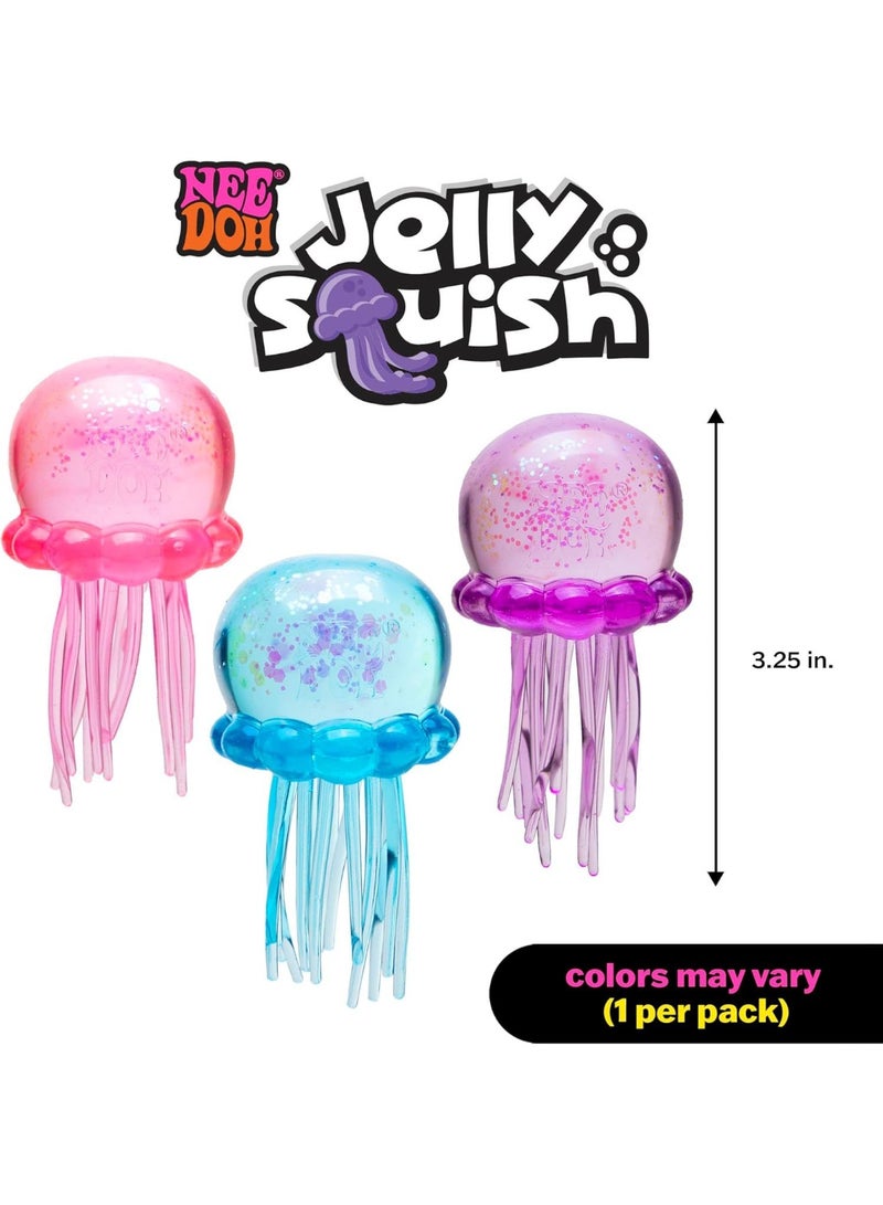 Needoh NEE DOH Jelly Squish | Jelly-like Stress-Relieving Toy with Swinging Tentacles - A Sensory Relief Tool (Blue) - Image 4