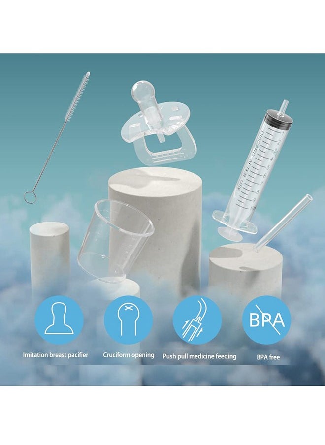 Bebiland Baby Medicine Syringe Pacifier, Clear  - Image 4