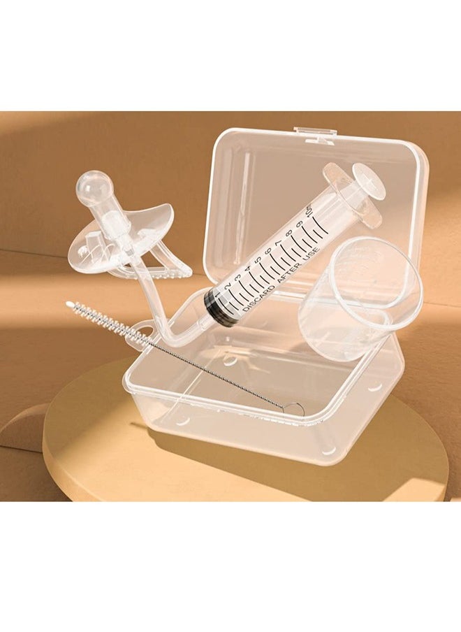 Bebiland Baby Medicine Syringe Pacifier, Clear  - Image 3