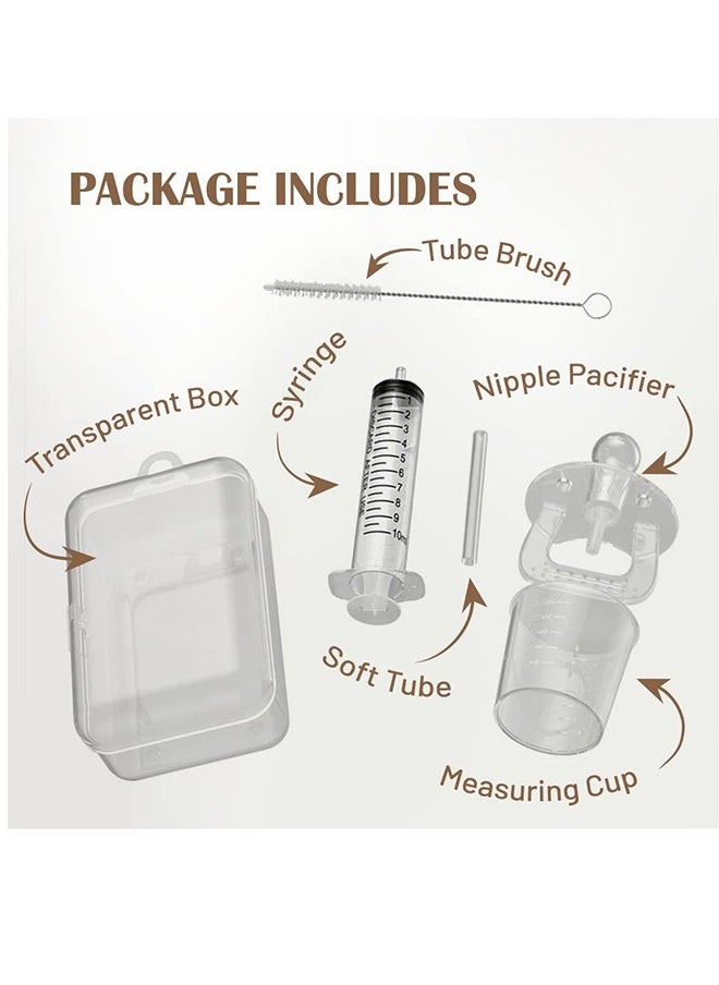 Bebiland Baby Medicine Syringe Pacifier, Clear  - Image 2