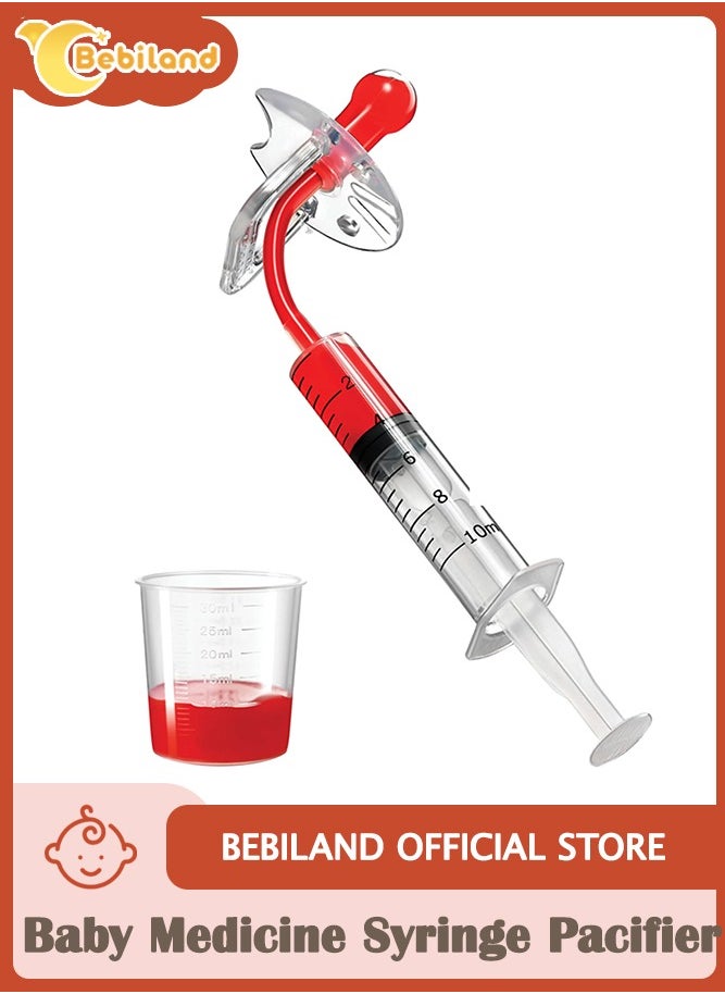 Bebiland Baby Medicine Syringe Pacifier, Clear  - Image 1