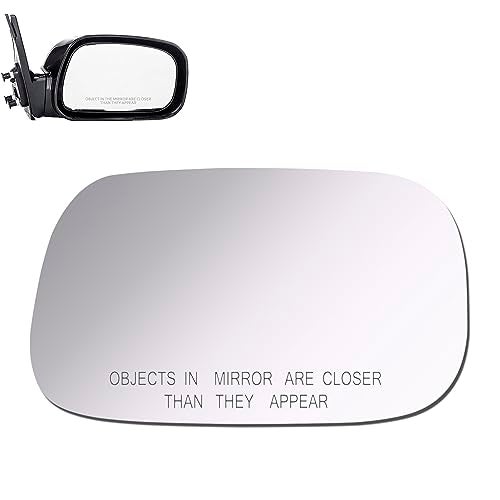 ReYee Side Mirror Glass fit for 2002 2003 2004 2005 2006 Toyota Camry Sedan Passenger Right Side Mirror Glass Replacement No Backing Plate Convex Including Adhesive(Japan Built) - Image 3