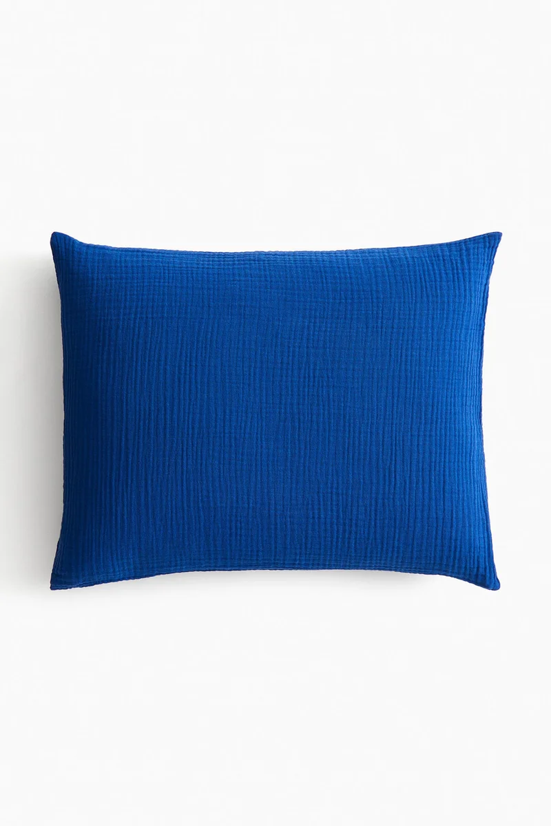 H&M Cotton muslin pillowcase