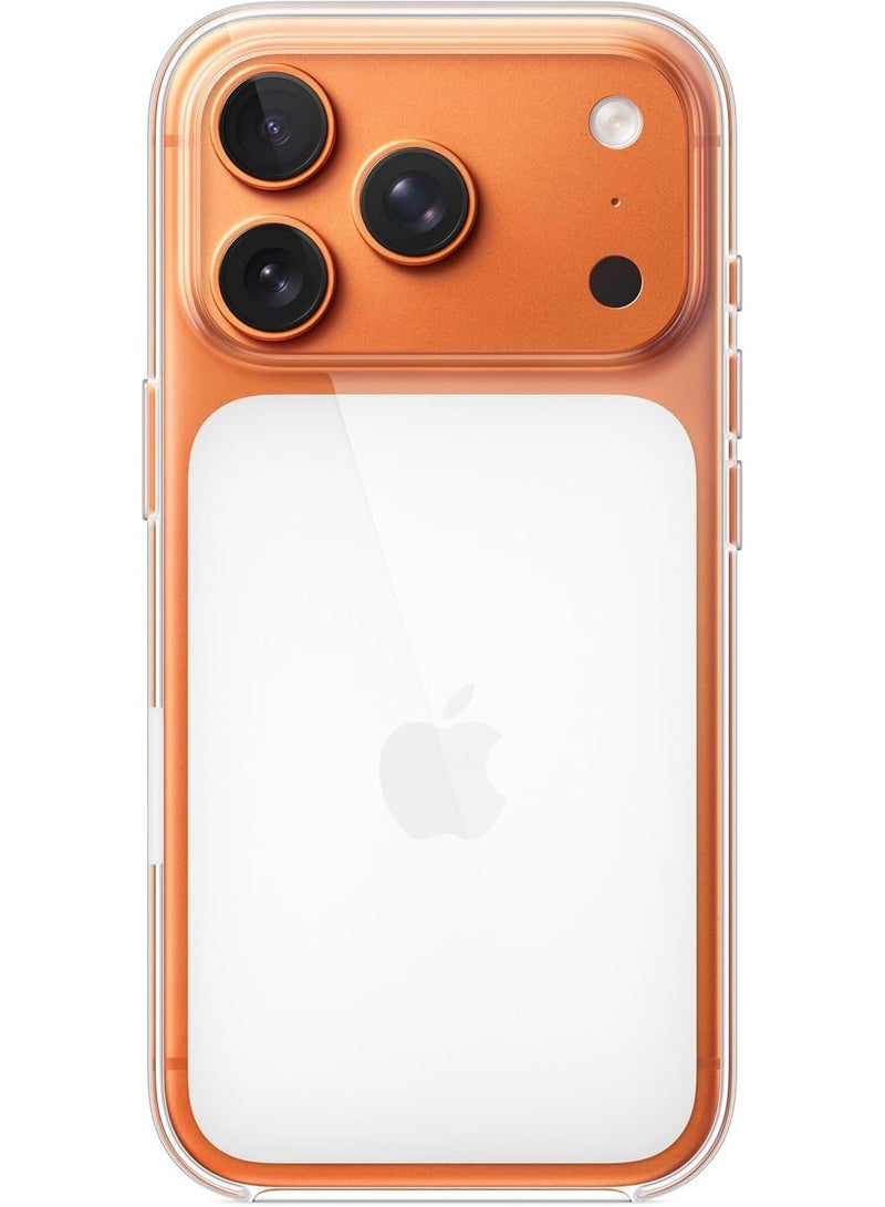 روفی جراب سيليكون ROFEE لجهاز iPhone 17 Pro مزود بخاصية MagSafe - برتقالي ​​​​​​​ - Image 2