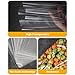 Labeol 100pcs Cellophane Bags 7X14 Popcorn Bags Treat Bag with Ties Goodie Clear Gift Bag for Packaging Party Favor Cookie Candy Bakery Plastic Cellophane Wrap - Image 4
