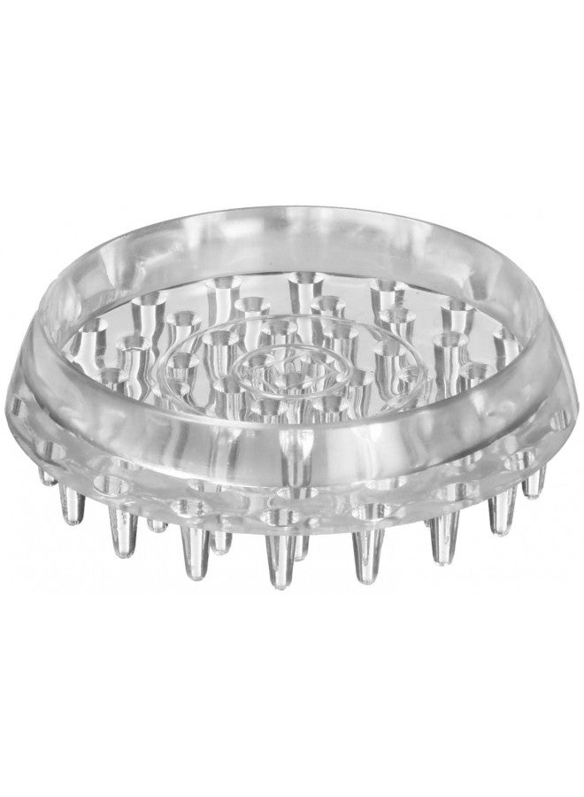 SoftTouch أكواب دواليب الأثاث SoftTouch 4679595N مع قاعدة مضادة للانزلاق لحماية أسطح السجاد القصير من الانبعاجات، 1-13/16 بوصة - Image 3