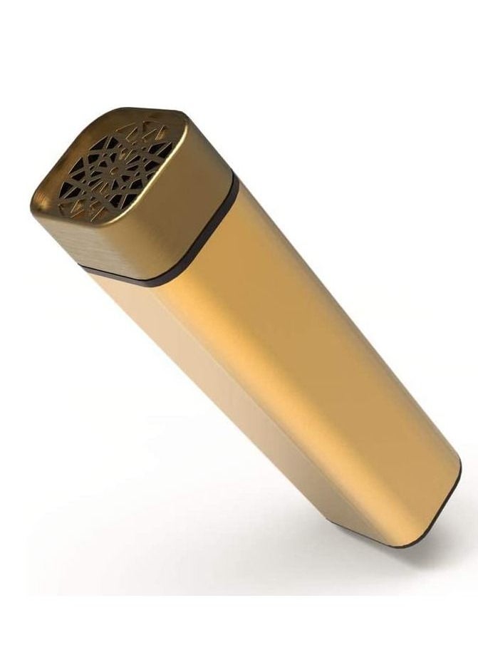 Bakhoor - Bakhoor Rechargeable USB Power Electric Bakhoor for Home Clothing Hand-held Incense Burner Plastic, Black/Gold - Image 1