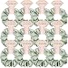 Hasoar New Smooth linen Satin Bridesmaid Scrunchies 12 pack Proposal Gifts Elastics Hair Ties Scrunchies Bachelorette Party Favors Satin Bridesmaid Gift for Bridal Wedding Parties guests (Sage green) - Image 2