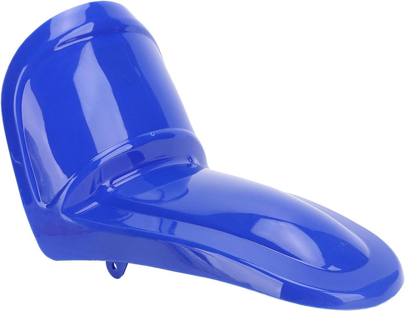 خيارات شراء سريعة غطاء هيكل واقي أمامي للطين مع لوح امتصاص الصدمات لـ PW50 PY50 YZinger 1998-2024 أبيض | بلاستيك ABS مضاد للصدمات | حماية متقدمة من الرذاذ (أزرق) يقلل العيوب - Image 3
