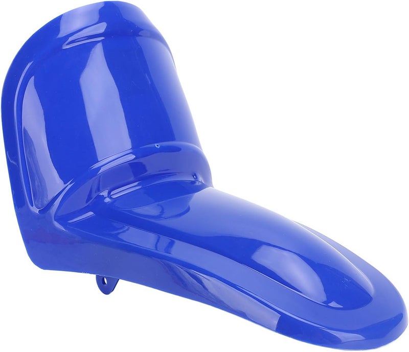 خيارات شراء سريعة غطاء هيكل واقي أمامي للطين مع لوح امتصاص الصدمات لـ PW50 PY50 YZinger 1998-2024 أبيض | بلاستيك ABS مضاد للصدمات | حماية متقدمة من الرذاذ (أزرق) يقلل العيوب - Image 4