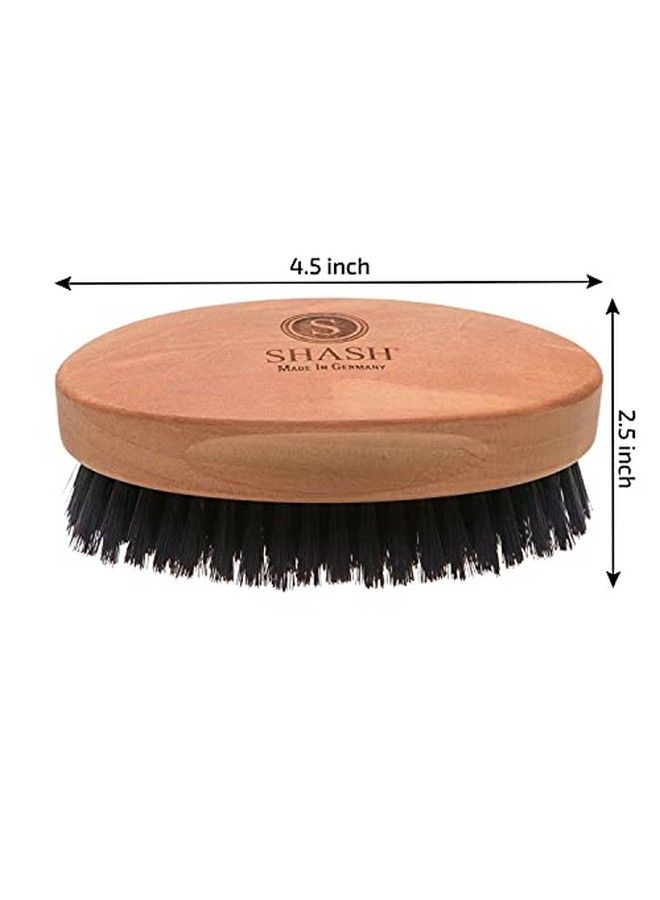SHASH Made In Germany Captain 100% Boar Bristle Hair Brush For Men Suitable For Thin To Normal Hair Soft Bristles Lly Conditions Hair Improves Texture Exfoliates And Stimulates The Scalp - Image 4