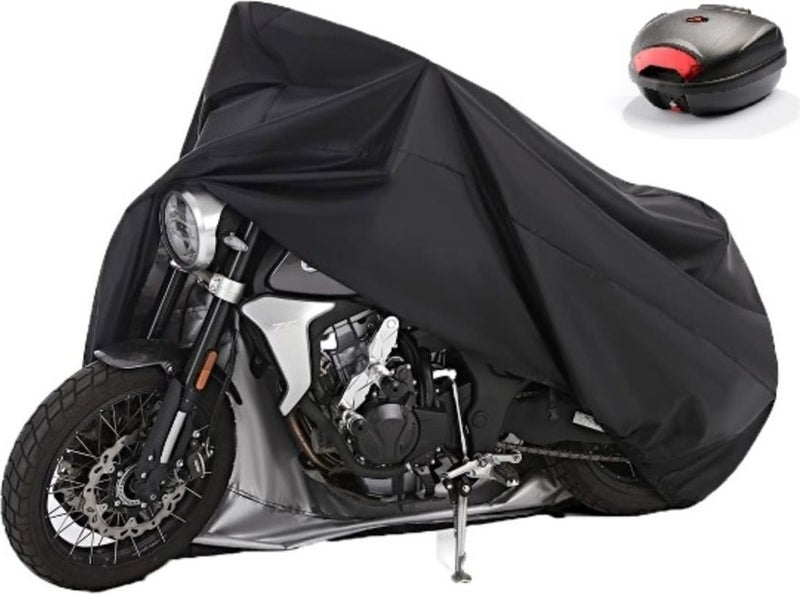 Breen Aprilia Tuono 660 Rear Bag And Lock Compatible Black Motorcycle Canvas, Safe  - Image 3