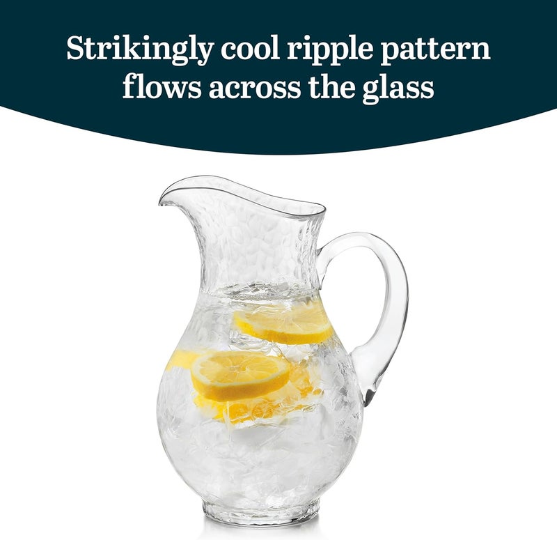 LIBBEY Yucatan Glass Pitcher, 86.9-ounce - Image 4