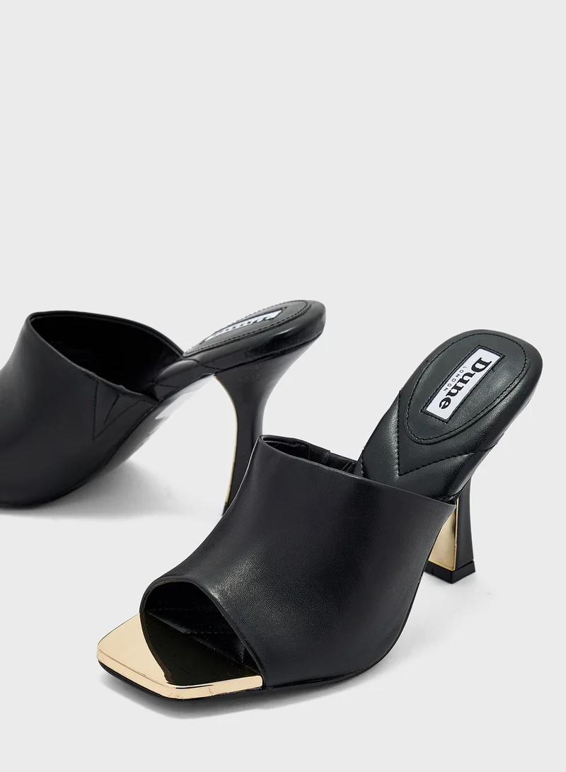 Dune LONDON Millie Mid Heel Sandals