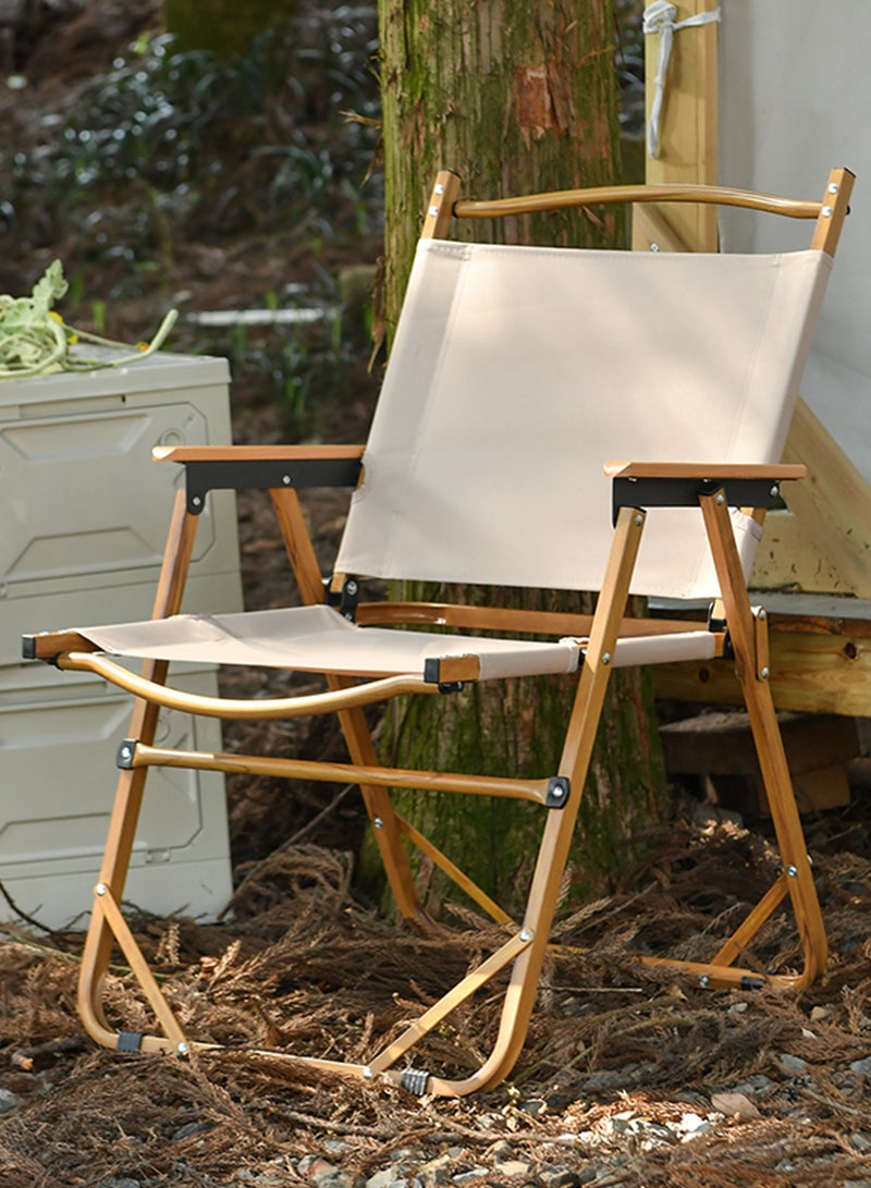 Sharpdo Outdoor Portable Waterproof Oxford Cloth Folding Chair, Suitable for Camping, Seaside, and Outdoor Activities 51*50*78CM - Image 2