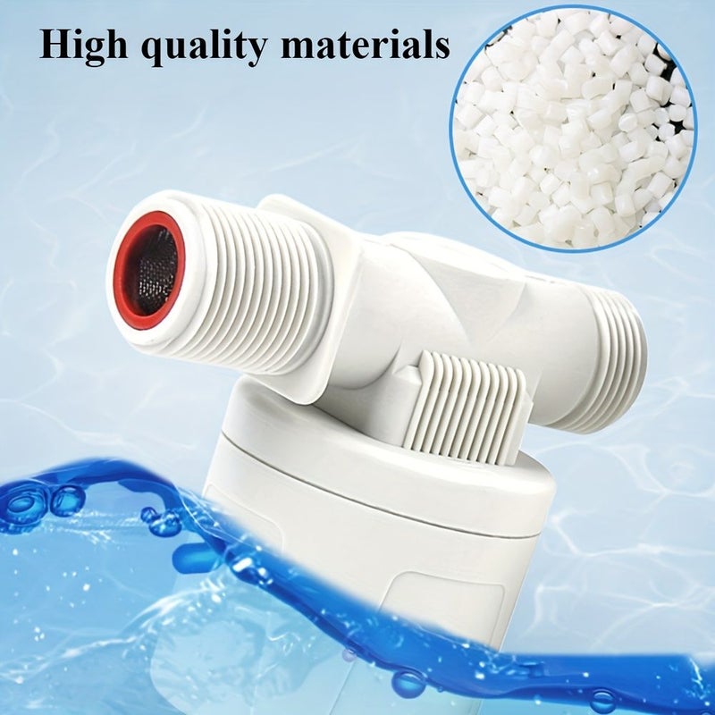 3/4 Inch Universal Nylon Float Valve Automatic Water Shut Off For Tank Pool Tower - Image 2