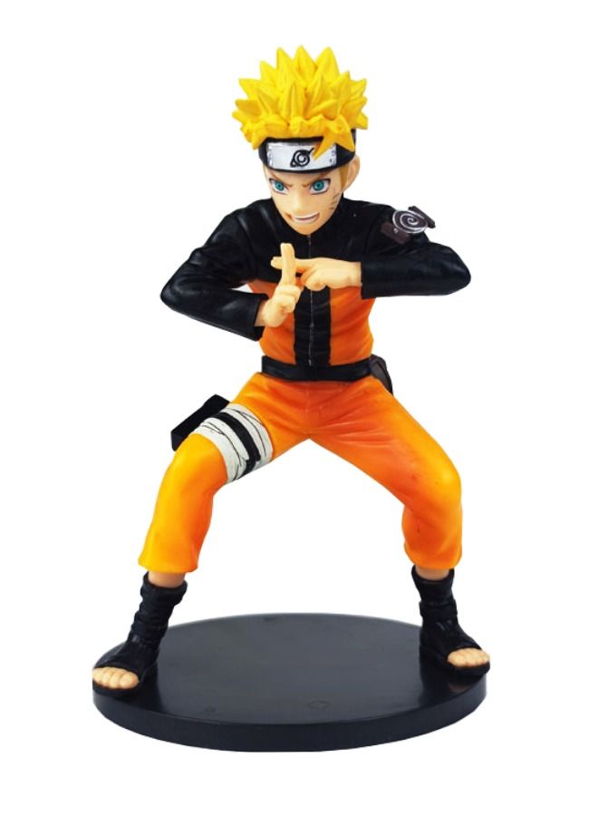 Anime Naruto Action Figure Collectible Model Statue Figure Toy with Base, Anime Realistic Model Ornament, Super Collectible Anime Action Figure Toy 18cm - Image 1