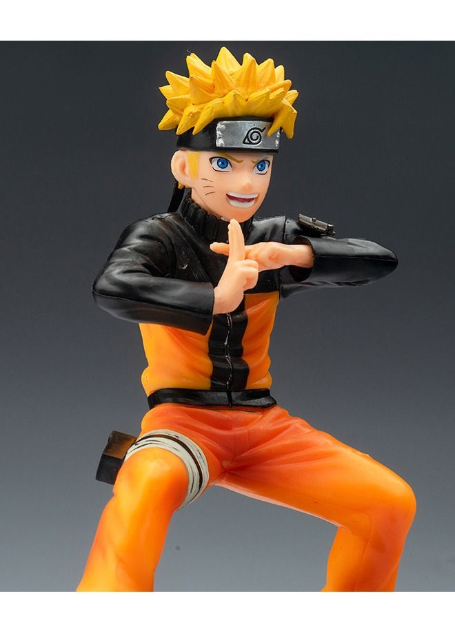 Anime Naruto Action Figure Collectible Model Statue Figure Toy with Base, Anime Realistic Model Ornament, Super Collectible Anime Action Figure Toy 18cm - Image 4