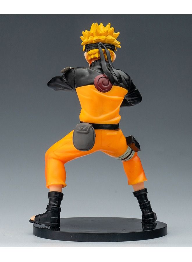 Anime Naruto Action Figure Collectible Model Statue Figure Toy with Base, Anime Realistic Model Ornament, Super Collectible Anime Action Figure Toy 18cm - Image 5