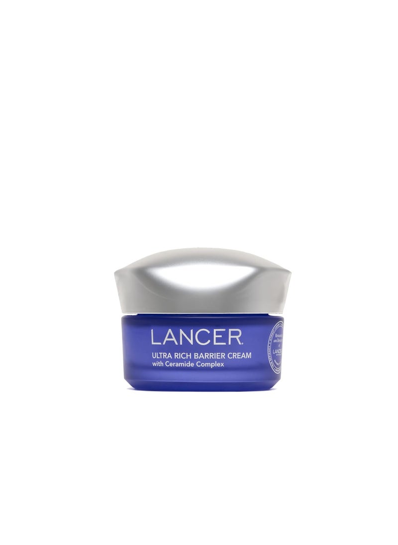 lancer Lancer Ultra Rich Barrier Cream with Ceramide and Jojoba Intense Moisturizing Skin Barrier Repair Cream for Dry Skin and Wrinkles 17 oz 