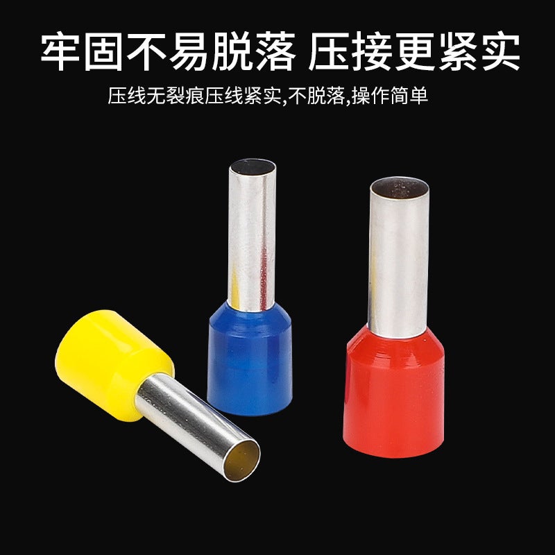 Cold-Pressed Terminal Block Needle-Type Crimping Pliers Wire Copper Nose Ve Tube Terminal Socket Crimping Cap Connector Tool - Image 5