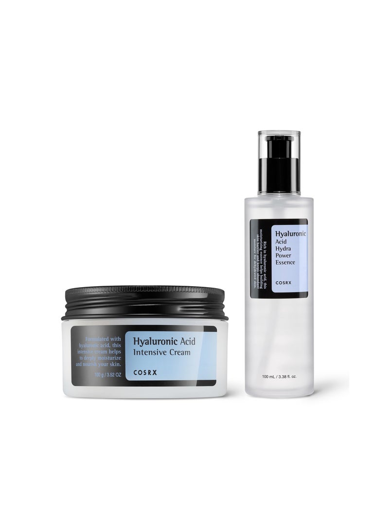 2 Piece - Hyaluronic Intensive Cream 150 Ml and Hyaluronic Acid Hydra Power Essence 100ml one piece is 150ml and thee other is 100 Mlml