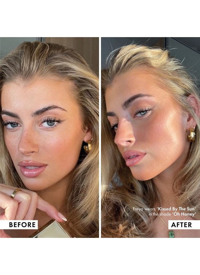 ICONIC LONDON Kissed By The Sundate Night Multiuse Blush Bronzer & Highligher For All Skin Types Crueltyfree Vegan Makeup 0.17 Oz  - Image 3