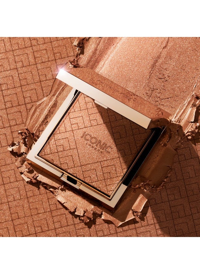 ICONIC LONDON Kissed By The Sundate Night Multiuse Blush Bronzer & Highligher For All Skin Types Crueltyfree Vegan Makeup 0.17 Oz  - Image 4