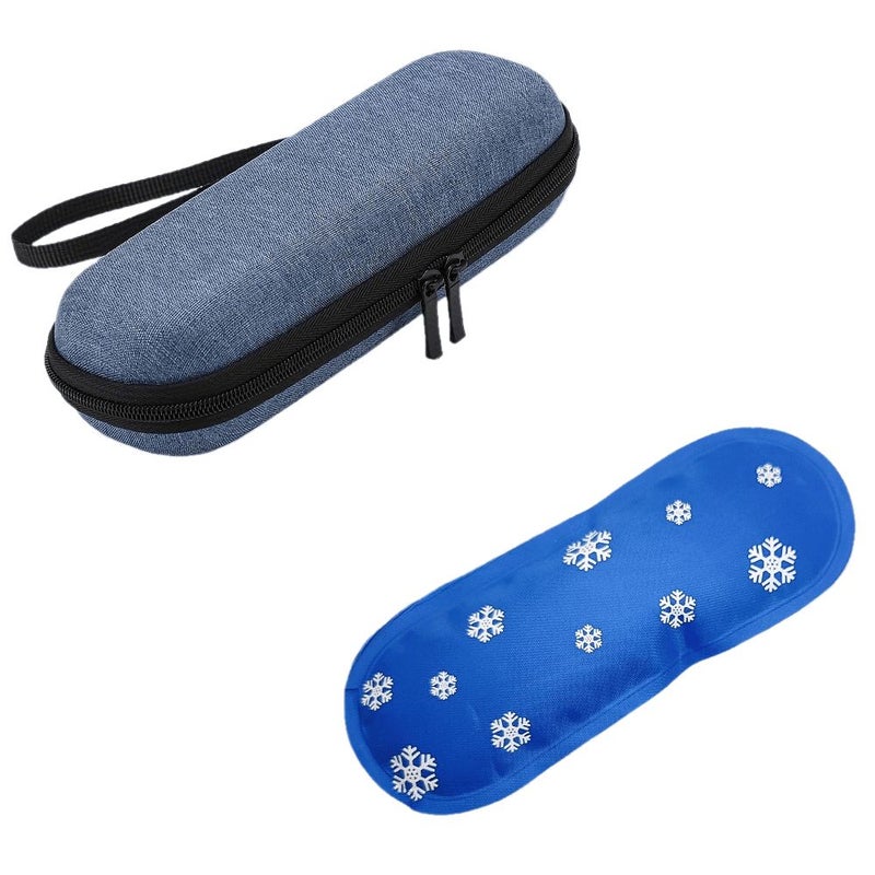 1 Portable Insulin Cooler Travel Case Black With 1 Reusable Ice Pack - Image 4