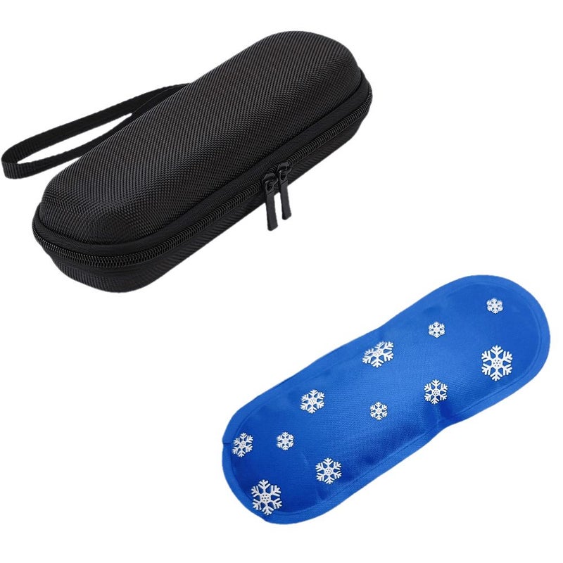 1 Portable Insulin Cooler Travel Case Black With 1 Reusable Ice Pack - Image 5