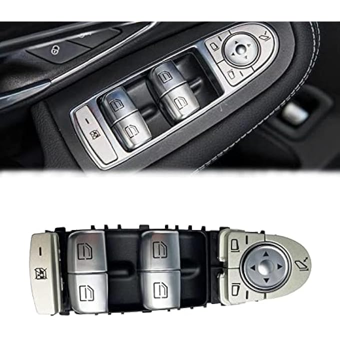 SDYYDS Power Window Control Switch Driver Side Fit For MercedesBenz W205 S205 C200 C300 Glc300 C450Amg C43 C43 20590568112057200648 - Image 3