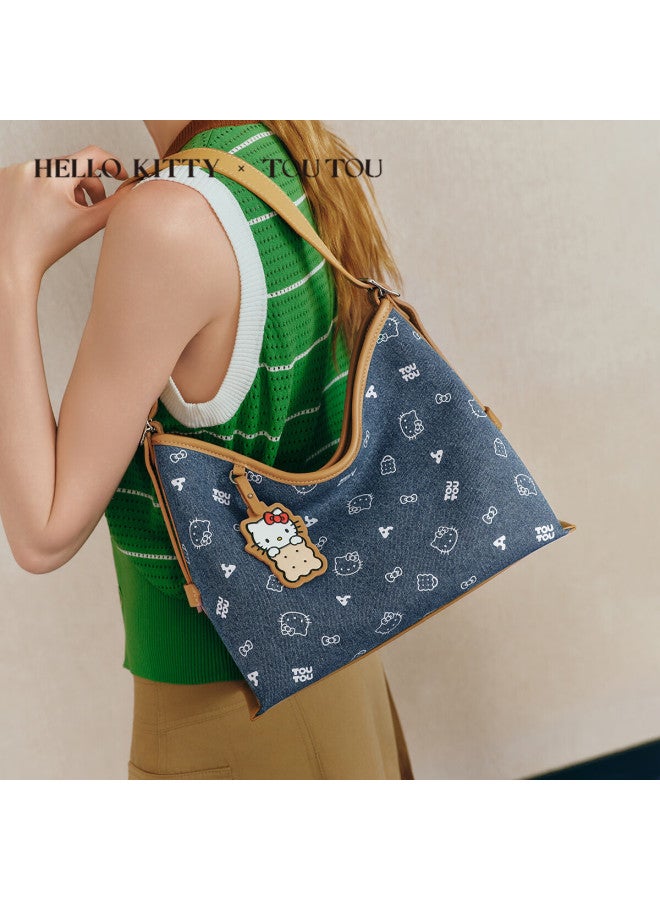 Toutou okitty Biscuit Hobo Large Shoulder Tote Bag Birthday Gift For Girlfriend - Image 4