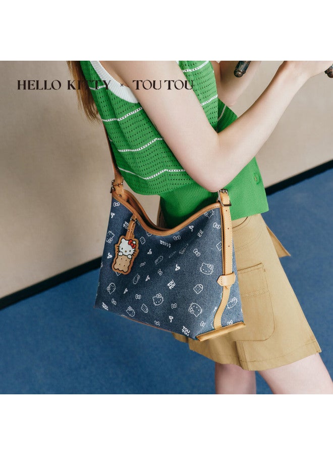 Toutou okitty Biscuit Hobo Large Shoulder Tote Bag Birthday Gift For Girlfriend - Image 2