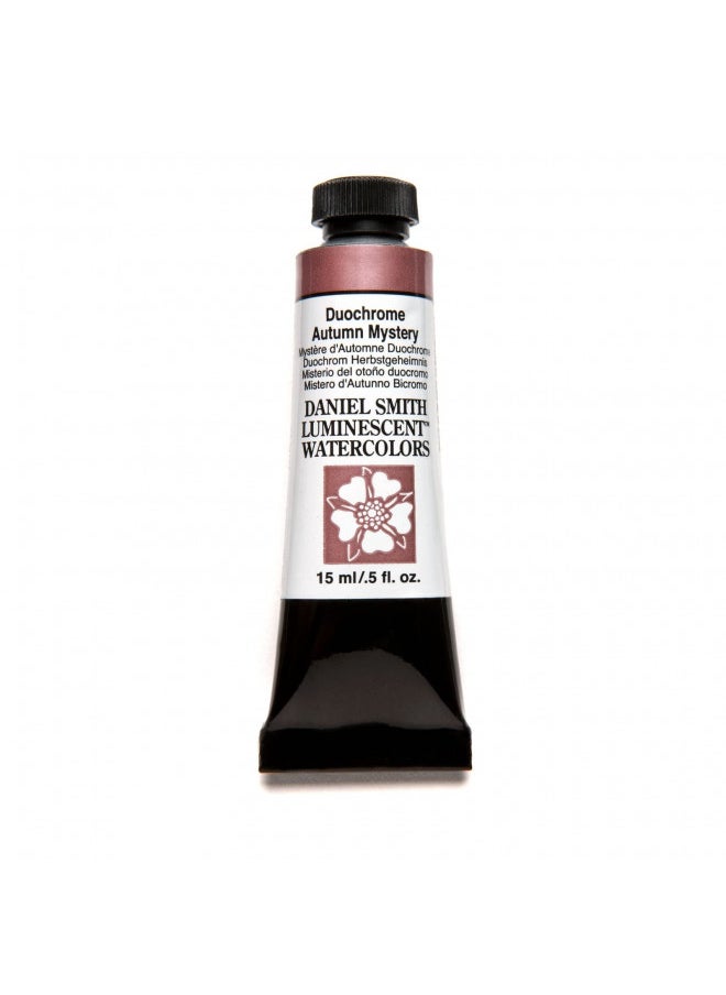 DANIEL SMITH Extra Fine Watercolor 15ml Paint Tube, Duochrome, Autumn Mystery (284640047), 0.5 Fl Oz (Pack of 1)