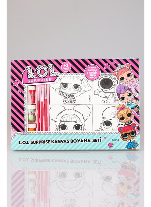 Licensed L.o.l Surprise Canvas Painting Set