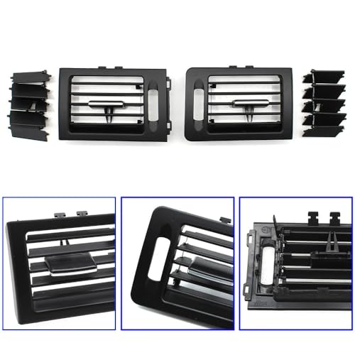 Goodithy Front Right Air Conditioning Cover Dashboard AC Vent Grille Panel Replacement Trim Compatible With Mercedes Benz W204 C Class 180 200 220 230 260 300 350 2048300854, 2008-2011 (Right) - Image 5