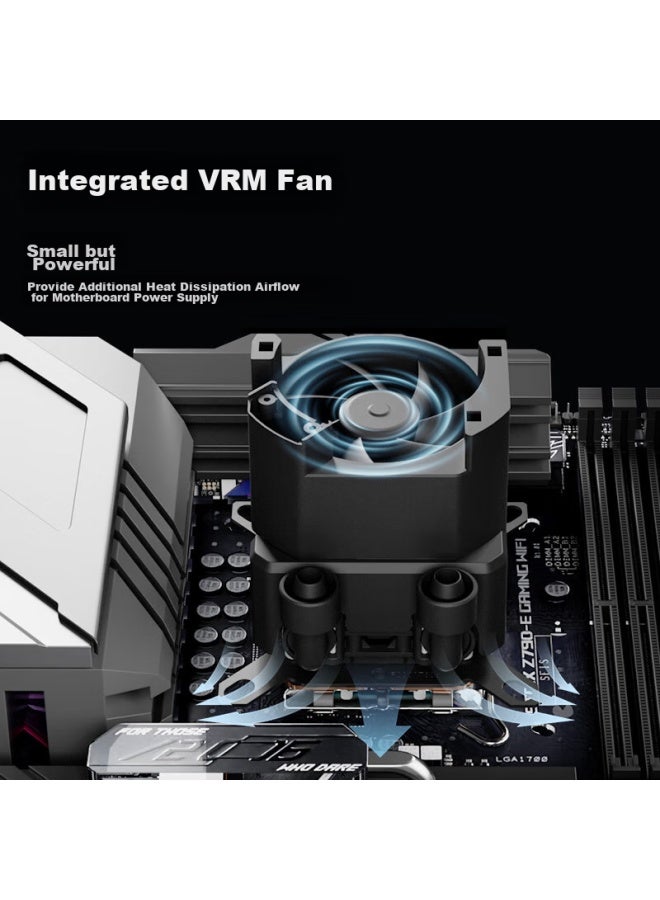 Tryx Panorama Display 360 Water-cooled Cpu Cooler, Argb Black, 6.5-inch Curved Screen, Asetek8, Ki Software, Naked Eye 3d Visualization - Image 2