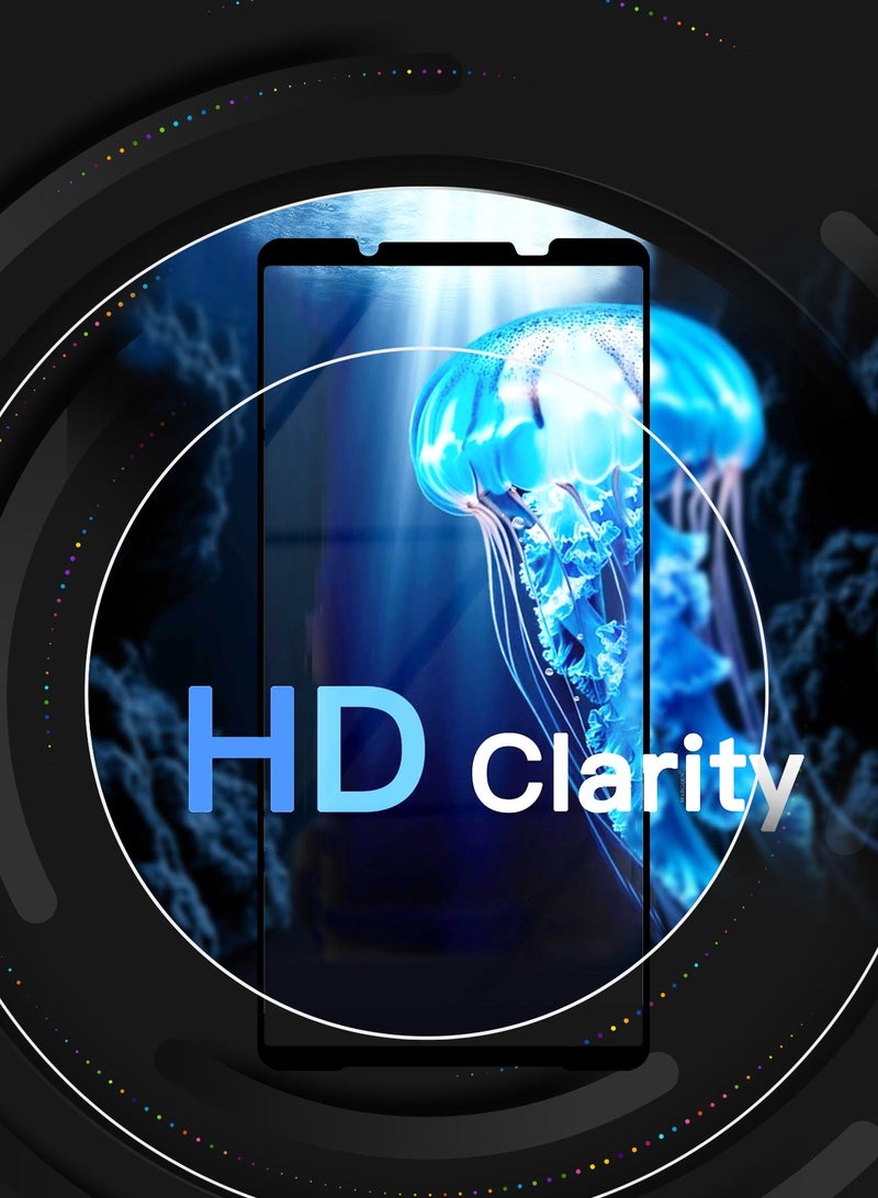 MARGOUN 2 Pack Screen Protector for Sony Xperia 1 Viii 1-8 Clear Protective Glass 2 Pack - Image 3