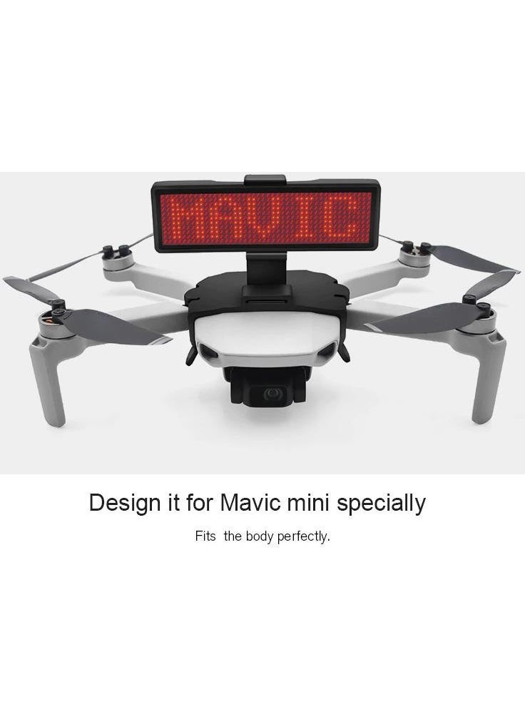 Profisher - DJI Mavic Mini Bluetooth LED Display Matrix Module Message Sign - Image 1