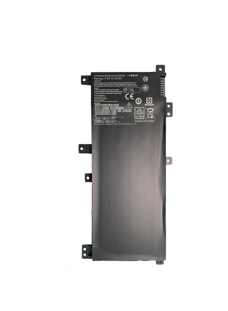 Terabyte C21N1401 Laptop Battery Compatible with Asus X455L X455LA X455LD X455LF X455LJ Y483L Y483LD F454L F455L F455LD W419L W409L VM410L K455L DX882L Series(7.6V 37Wh) - Image 1