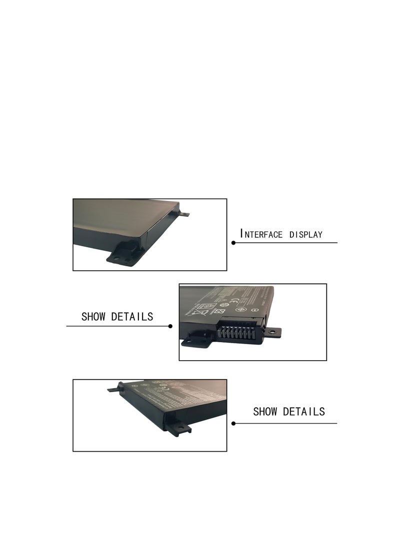 Terabyte C21N1401 Laptop Battery Compatible with Asus X455L X455LA X455LD X455LF X455LJ Y483L Y483LD F454L F455L F455LD W419L W409L VM410L K455L DX882L Series(7.6V 37Wh) - Image 4