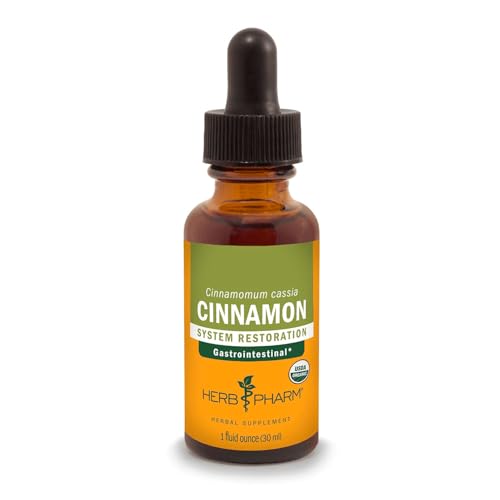 Herb Pharm Certified Organic Cinnamon Liquid Extract for Cardiovascular and Circulatory Support - 1 Ounce - Image 2