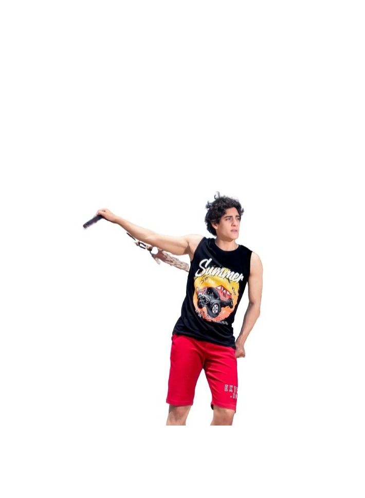 A set consisting of two pieces