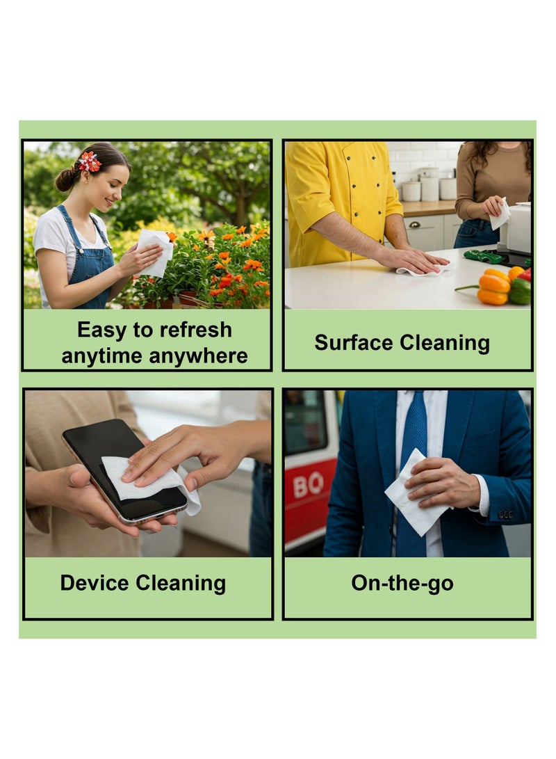 All day wipes All Day Anti-Bacterial Wet Wipes-10 Count: Kills 99.9% of Germs. Keep your environment clean and germ-free. Designed for everyday use. Multi-purpose wipes. Bleach-free. - Image 2