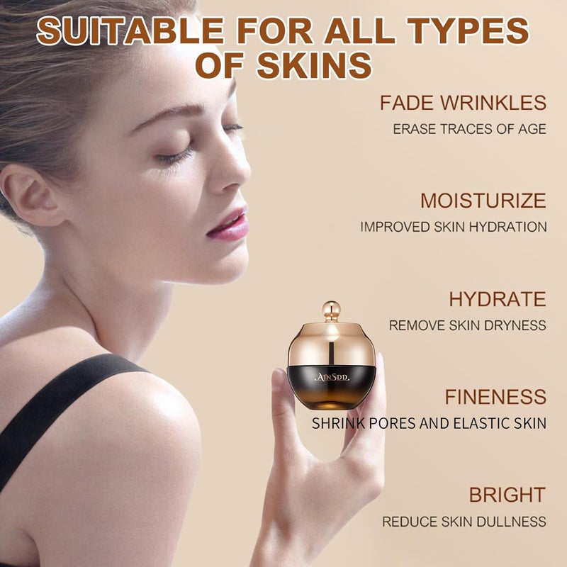 AESTHTANY Ginseng AntiAging Skincare 12Piece Set With Facial Cleanser Face Serum Face Cream Eye Cream Toner Skin Care Kit For Women - Image 3