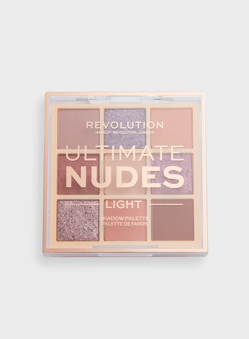 REVOLUTION Revolution Ultimate Nudes Shadow Palette Light