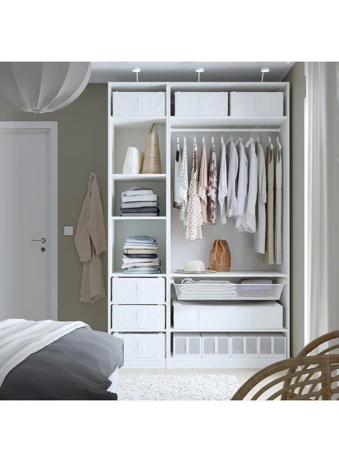 Selecto Hub Multi-Purpose Underbed Storage Bag White – Dustproof Textile Organizer with Ventilation Corners & Easy Pull Handle - Image 2