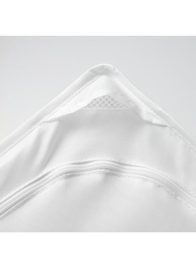 Selecto Hub Multi-Purpose Underbed Storage Bag White – Dustproof Textile Organizer with Ventilation Corners & Easy Pull Handle - Image 3