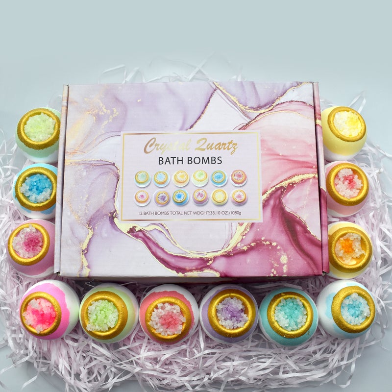 Souvenir Opening Mineral Crystal Salt Ball Bath Salt Ball Bath Ball Explosive Salt Bath Set Spot - Image 5