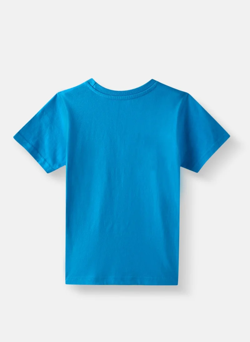 Nautinati Nautinati Boys Cotton Printed Pack of 2 T-shirt